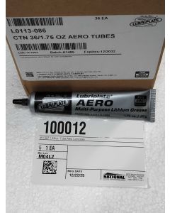 #11387 1 3/4oz  Tube-Aero Lubriplate