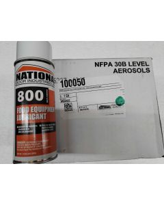 #800 National Door Food Grade Lube -12oz Aerosol (Orange)