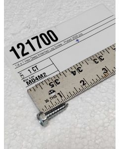1/4 x 1 Hex Deep Indented Lag Screw - Plated 2500 pcs
