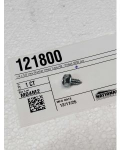 1/4 x 5/8 Hex Washer Head Type AB - Plated 3000 pcs