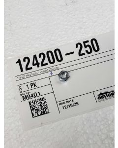 1/4-20 Hex Nuts - Plated 250 pcs