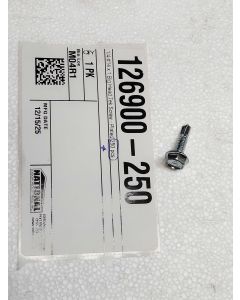 1/4-#14 x 1 Big Head Tek Screw - Plated 250 pcs