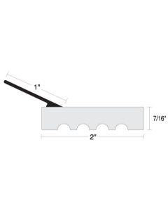 10ft JAMBUP Door Seal - SAND 15pcs/150ft