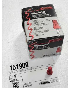 #10-106  14-12ga Red Wire Nuts (100 per box)