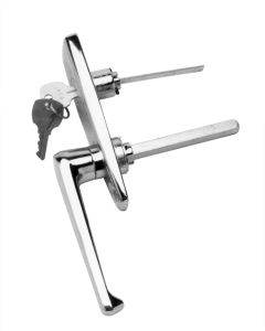 #200  National Outside Handle w/ 2 Keys - KEYED ALIKE