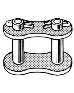 #35RL  Roller Link for #35 Chain  10/pkg