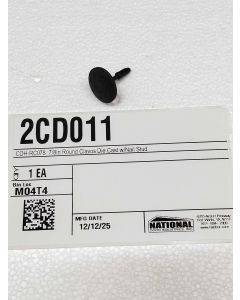 CDH-RC078  7/8in Round Clavos Die Cast w/Nail Stud