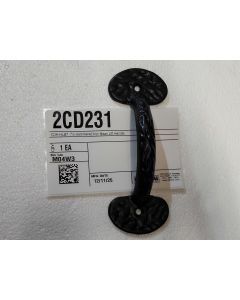 CDH-HLB7  7in Hammered Iron Bean Lift Handle