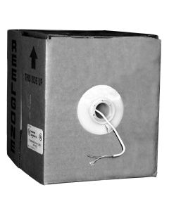 #05883-18 22/4 SBCPVC x500ft White Solid Cond Wire