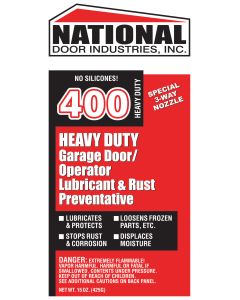 #400-HD National Door Lube - 8oz Aerosol (Red)